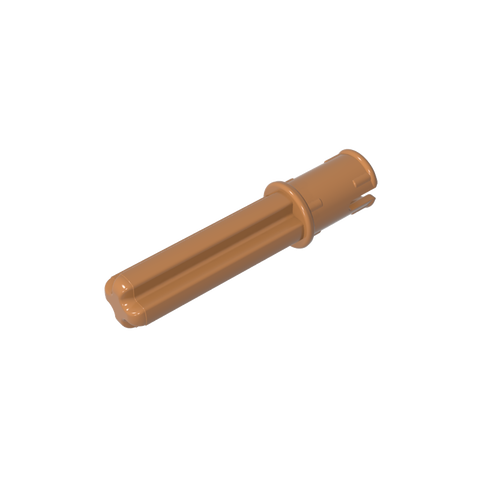 Gobricks,Technic Axle Pin 3L with Friction Ridges Lengthwise and 2L Axle,18651