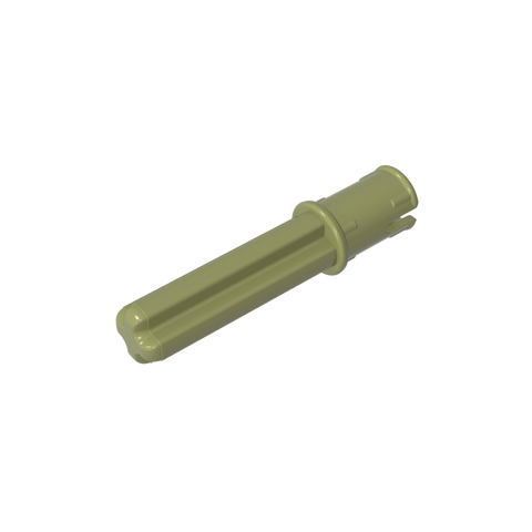 Gobricks,Technic Axle Pin 3L with Friction Ridges Lengthwise and 2L Axle,18651