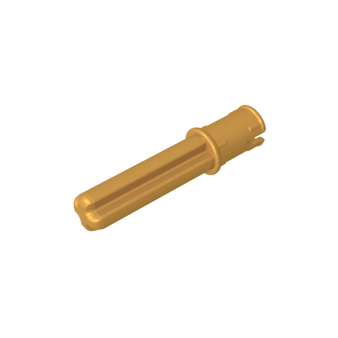 Gobricks,Technic Axle Pin 3L with Friction Ridges Lengthwise and 2L Axle,18651