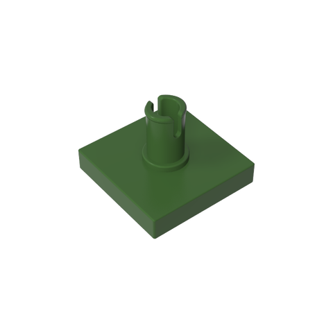 Gobricks,Tile Special 2 x 2 with Pin,2460,49153