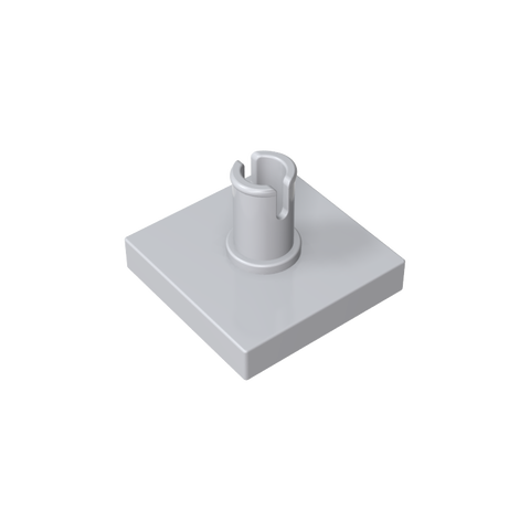 Gobricks,Tile Special 2 x 2 with Pin,2460,49153