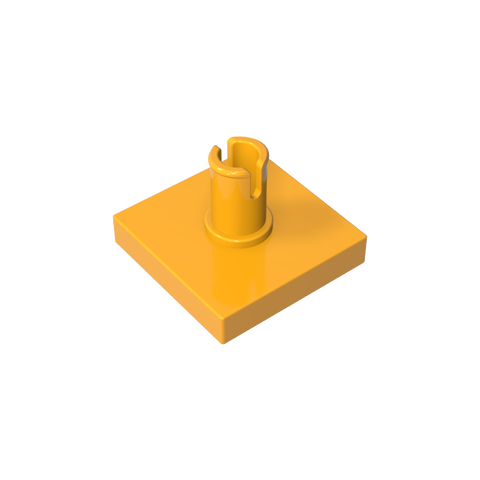Gobricks,Tile Special 2 x 2 with Pin,2460,49153