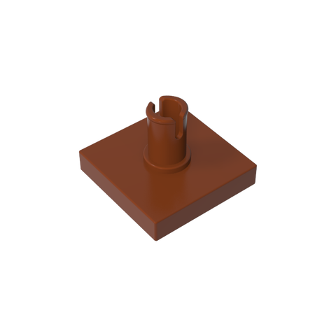 Gobricks,Tile Special 2 x 2 with Pin,2460,49153