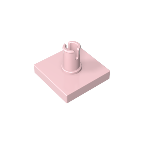 Gobricks,Tile Special 2 x 2 with Pin,2460,49153