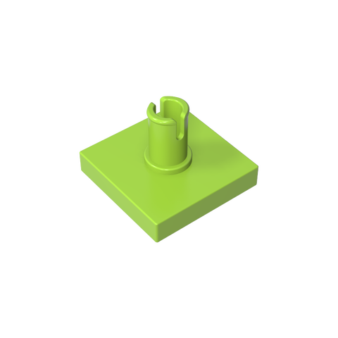 Gobricks,Tile Special 2 x 2 with Pin,2460,49153