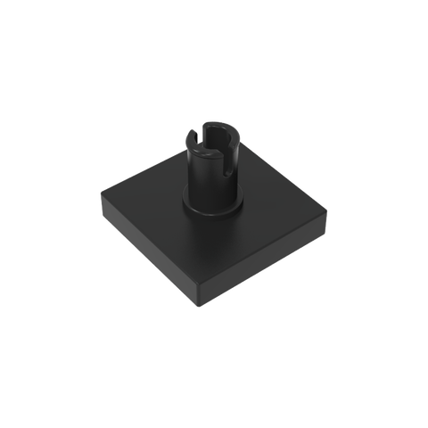 Gobricks,Tile Special 2 x 2 with Pin,2460,49153