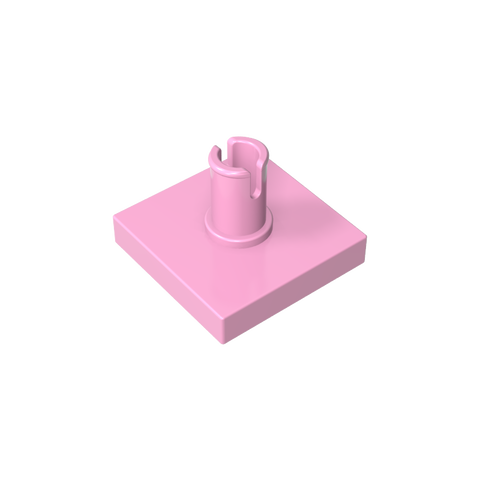 Gobricks,Tile Special 2 x 2 with Pin,2460,49153