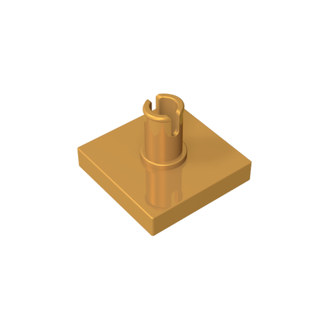 Gobricks,Tile Special 2 x 2 with Pin,2460,49153