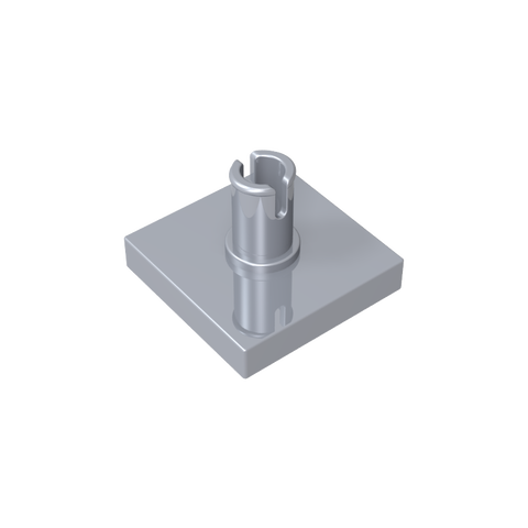 Gobricks,Tile Special 2 x 2 with Pin,2460,49153