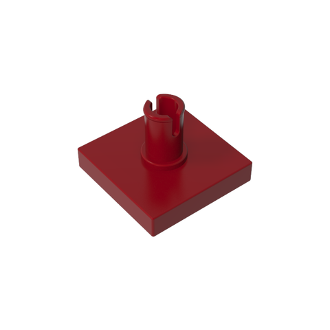 Gobricks,Tile Special 2 x 2 with Pin,2460,49153