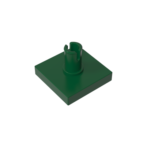 Gobricks,Tile Special 2 x 2 with Pin,2460,49153