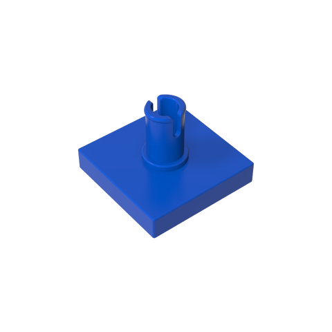 Gobricks,Tile Special 2 x 2 with Pin,2460,49153