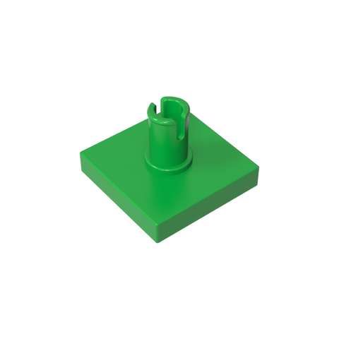 Gobricks,Tile Special 2 x 2 with Pin,2460,49153