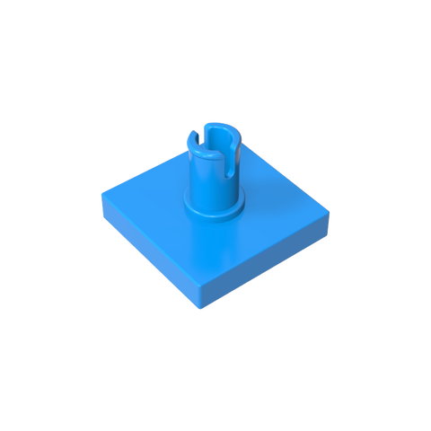 Gobricks,Tile Special 2 x 2 with Pin,2460,49153