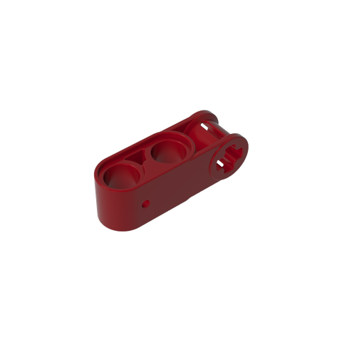 Gobricks,Technic Axle and Pin Connector Perpendicular 3L with 2 Pin Holes,42003,42796