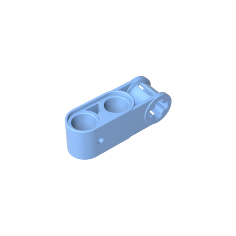 Gobricks,Technic Axle and Pin Connector Perpendicular 3L with 2 Pin Holes,42003,42796