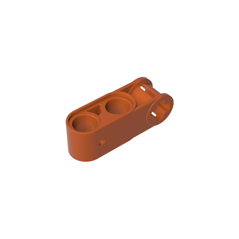 Gobricks,Technic Axle and Pin Connector Perpendicular 3L with 2 Pin Holes,42003,42796