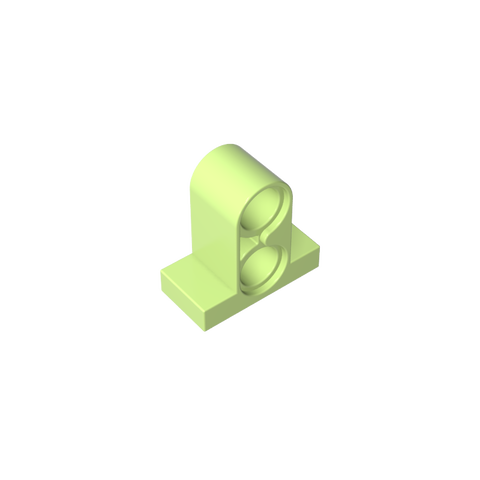 Gobricks,Technic Pin Connector Plate 1 x 2 x 1 2/3 [Two Holes On Top],32530
