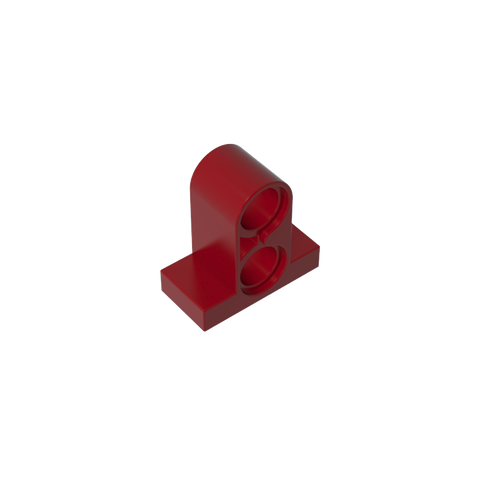 Gobricks,Technic Pin Connector Plate 1 x 2 x 1 2/3 [Two Holes On Top],32530