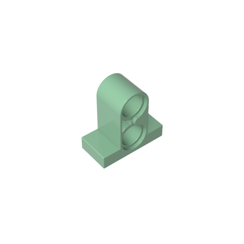 Gobricks,Technic Pin Connector Plate 1 x 2 x 1 2/3 [Two Holes On Top],32530