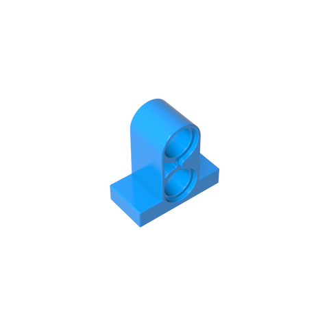Gobricks,Technic Pin Connector Plate 1 x 2 x 1 2/3 [Two Holes On Top],32530
