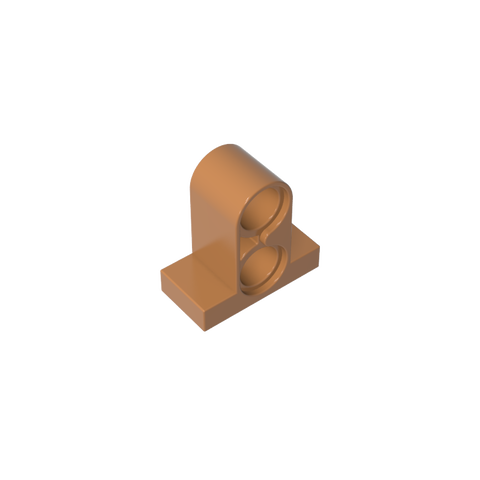 Gobricks,Technic Pin Connector Plate 1 x 2 x 1 2/3 [Two Holes On Top],32530