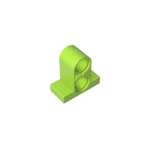 Gobricks,Technic Pin Connector Plate 1 x 2 x 1 2/3 [Two Holes On Top],32530