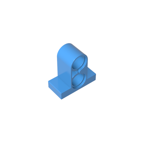 Gobricks,Technic Pin Connector Plate 1 x 2 x 1 2/3 [Two Holes On Top],32530