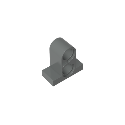 Gobricks,Technic Pin Connector Plate 1 x 2 x 1 2/3 [Two Holes On Top],32530