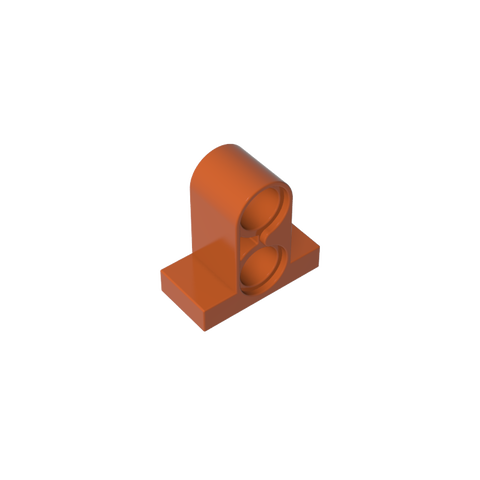 Gobricks,Technic Pin Connector Plate 1 x 2 x 1 2/3 [Two Holes On Top],32530