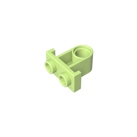 Gobricks,Technic Pin Connector Plate with One Hole (Single on Bottom),32529