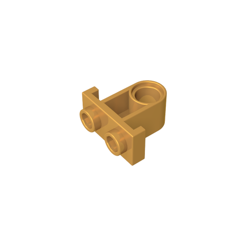 Gobricks,Technic Pin Connector Plate with One Hole (Single on Bottom),32529