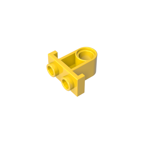 Gobricks,Technic Pin Connector Plate with One Hole (Single on Bottom),32529