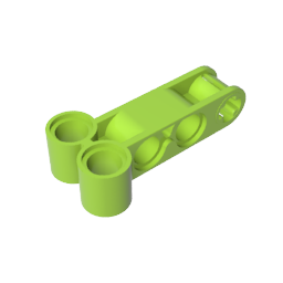 Gobricks,Technic Axle and Pin Connector Perpendicular Double 4L,98989