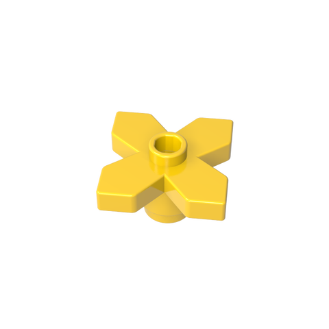 Gobricks,Plant, Flower 2 x 2 Leaves - Angular,4727