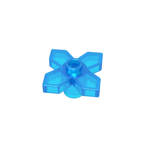 Gobricks,Plant, Flower 2 x 2 Leaves - Angular,4727