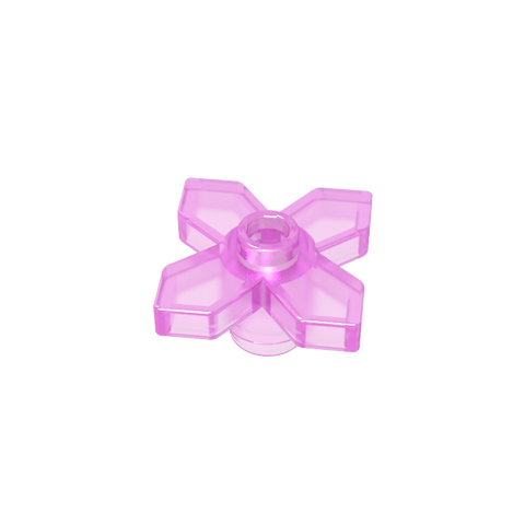 Gobricks,Plant, Flower 2 x 2 Leaves - Angular,4727