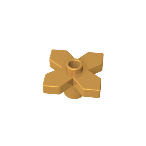 Gobricks,Plant, Flower 2 x 2 Leaves - Angular,4727
