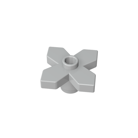 Gobricks,Plant, Flower 2 x 2 Leaves - Angular,4727