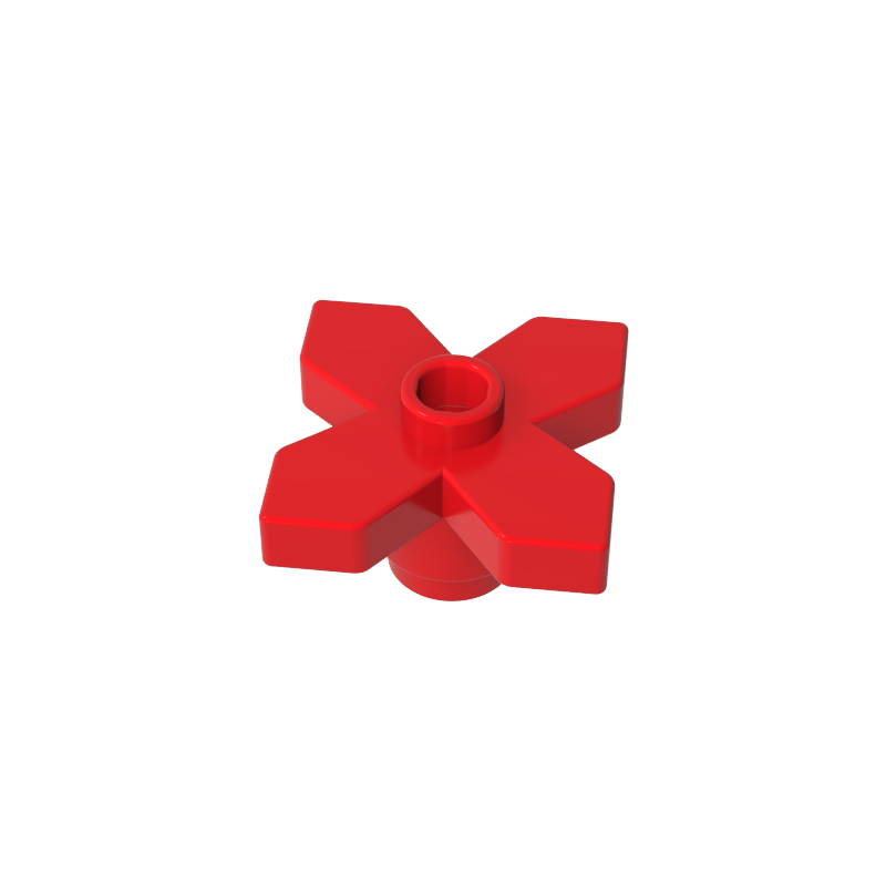 Gobricks,Plant, Flower 2 x 2 Leaves - Angular,4727