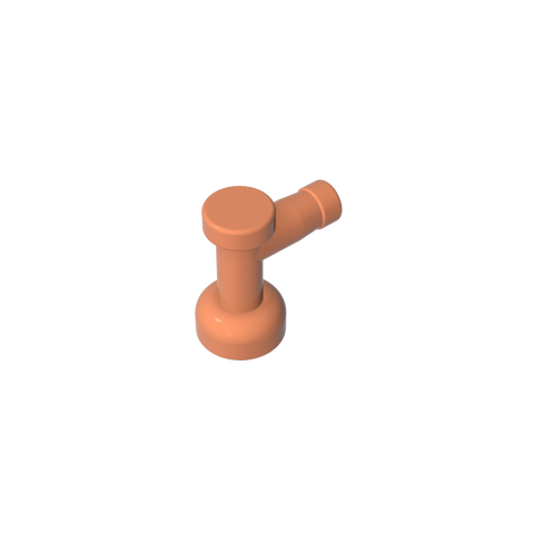 Gobricks,Tap 1 x 1 with Hole in Spout,4599,4599a,4599b