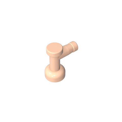 Gobricks,Tap 1 x 1 with Hole in Spout,4599,4599a,4599b