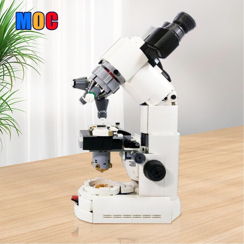 (Gobricks version) 1320pcs MOC-146314 Compound Microscope Scale 1:1