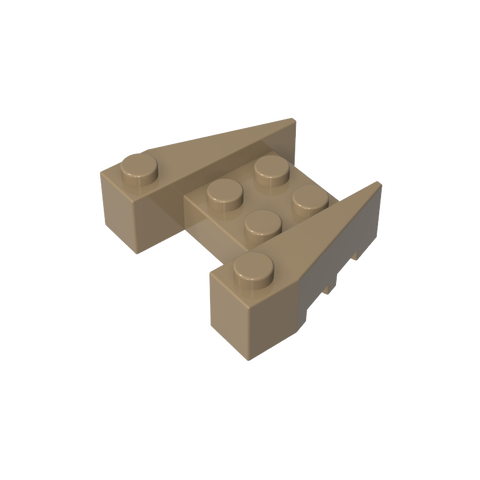 Gobricks,Wedge 3 x 4 [Stud Notches],50373,2399
