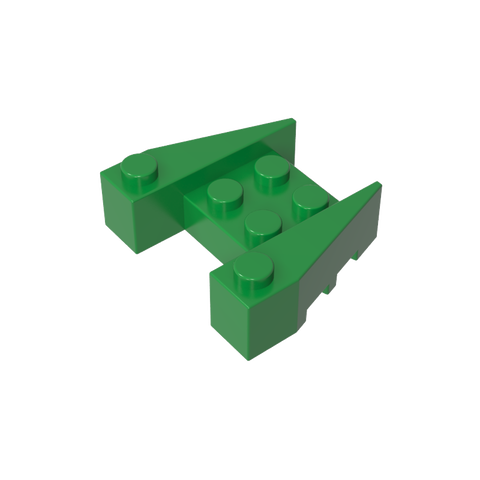 Gobricks,Wedge 3 x 4 [Stud Notches],50373,2399