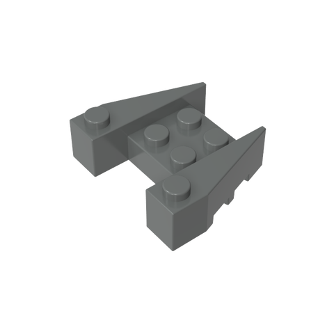 Gobricks,Wedge 3 x 4 [Stud Notches],50373,2399