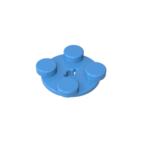 Gobricks,Turntable 2 x 2 Plate - Top,3679