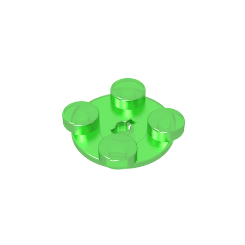 Gobricks,Turntable 2 x 2 Plate - Top,3679