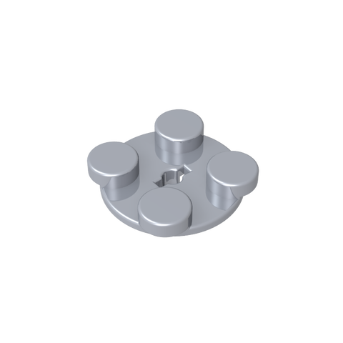 Gobricks,Turntable 2 x 2 Plate - Top,3679