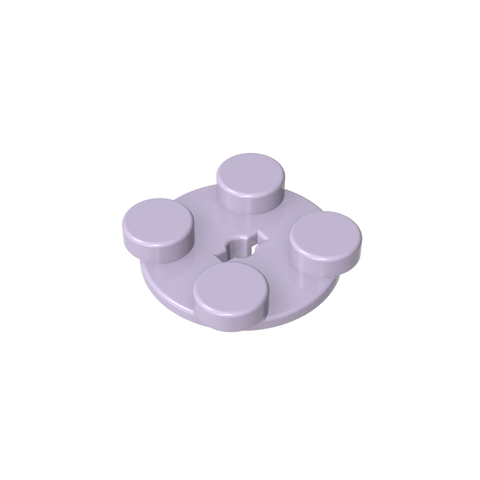 Gobricks,Turntable 2 x 2 Plate - Top,3679